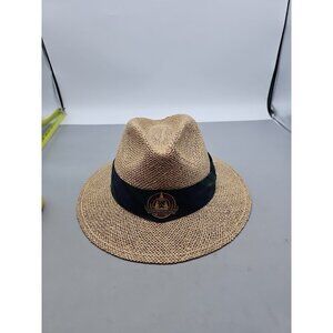 Vintage PGA 1997  US Open Oakmont CC Ahead Commutative Straw Gold Hat One Sz USA